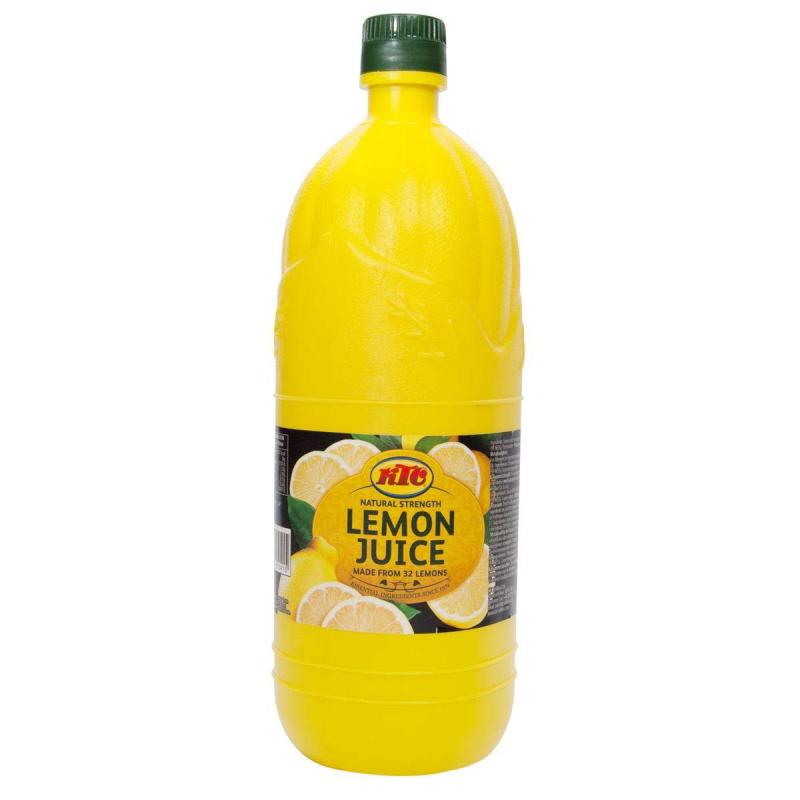 KTC Lemon Juice 1 Litre (Glass)
