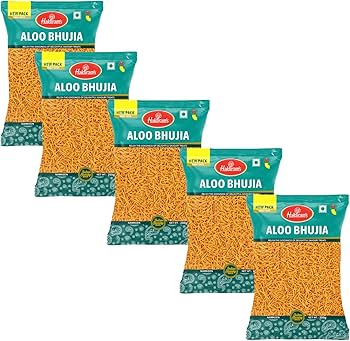 Haldiram's Aloo Bhujia 200g Pack of 5