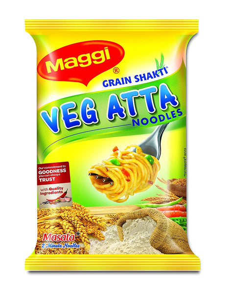 Maggi Veg Atta Noodles 48g Full Box (Pack of 108)