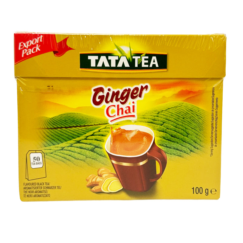 TATA Ginger Tea Bags 50s