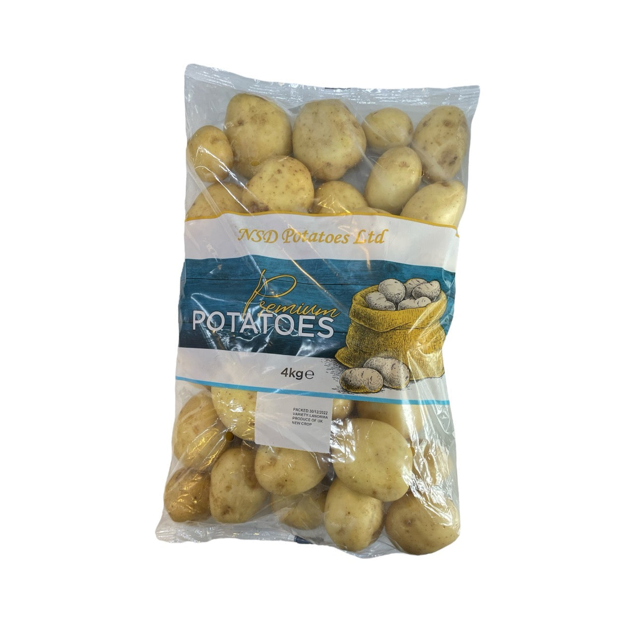 White Potato Bag 20kg