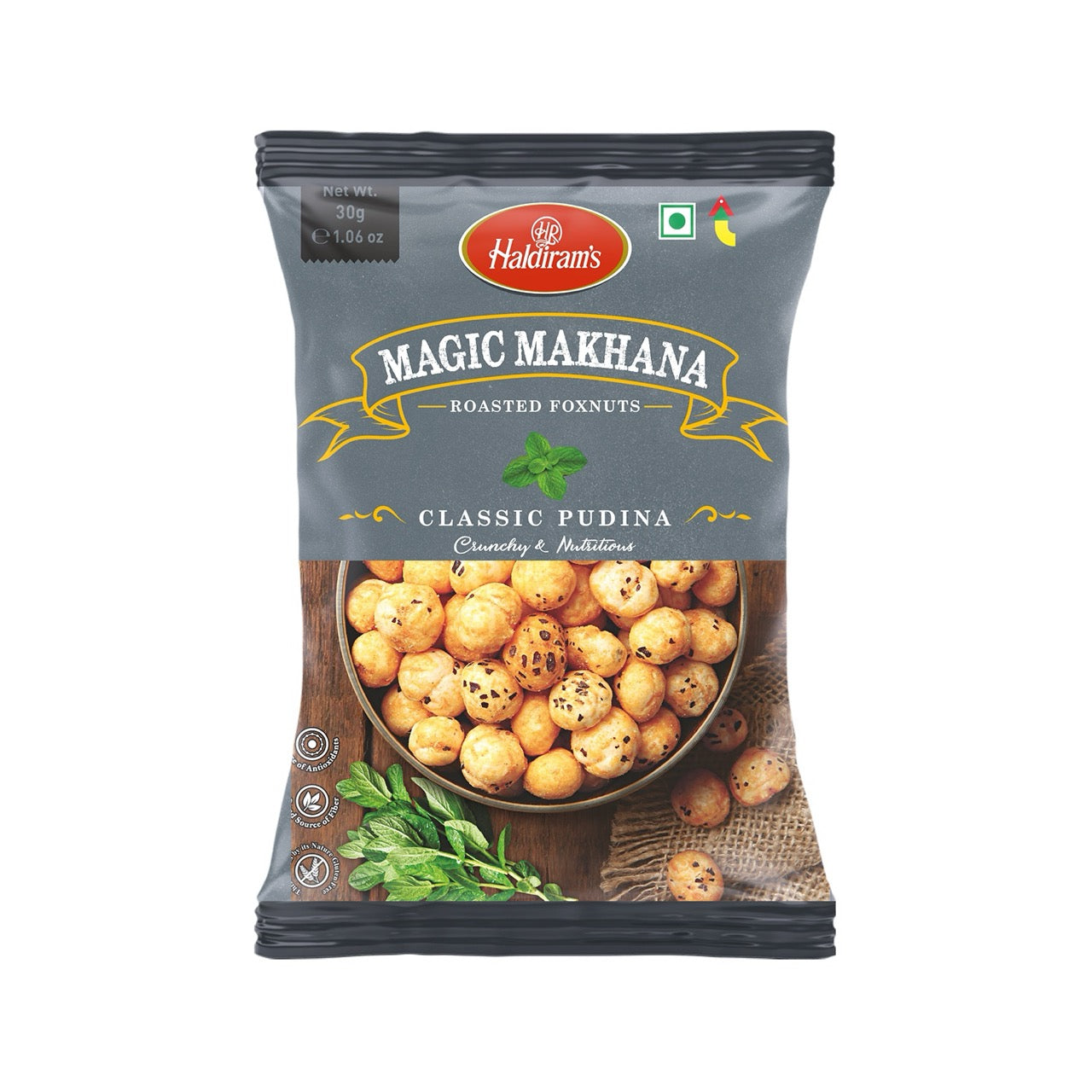 Haldiram's Magic Makhana - Classic Pudina 30g