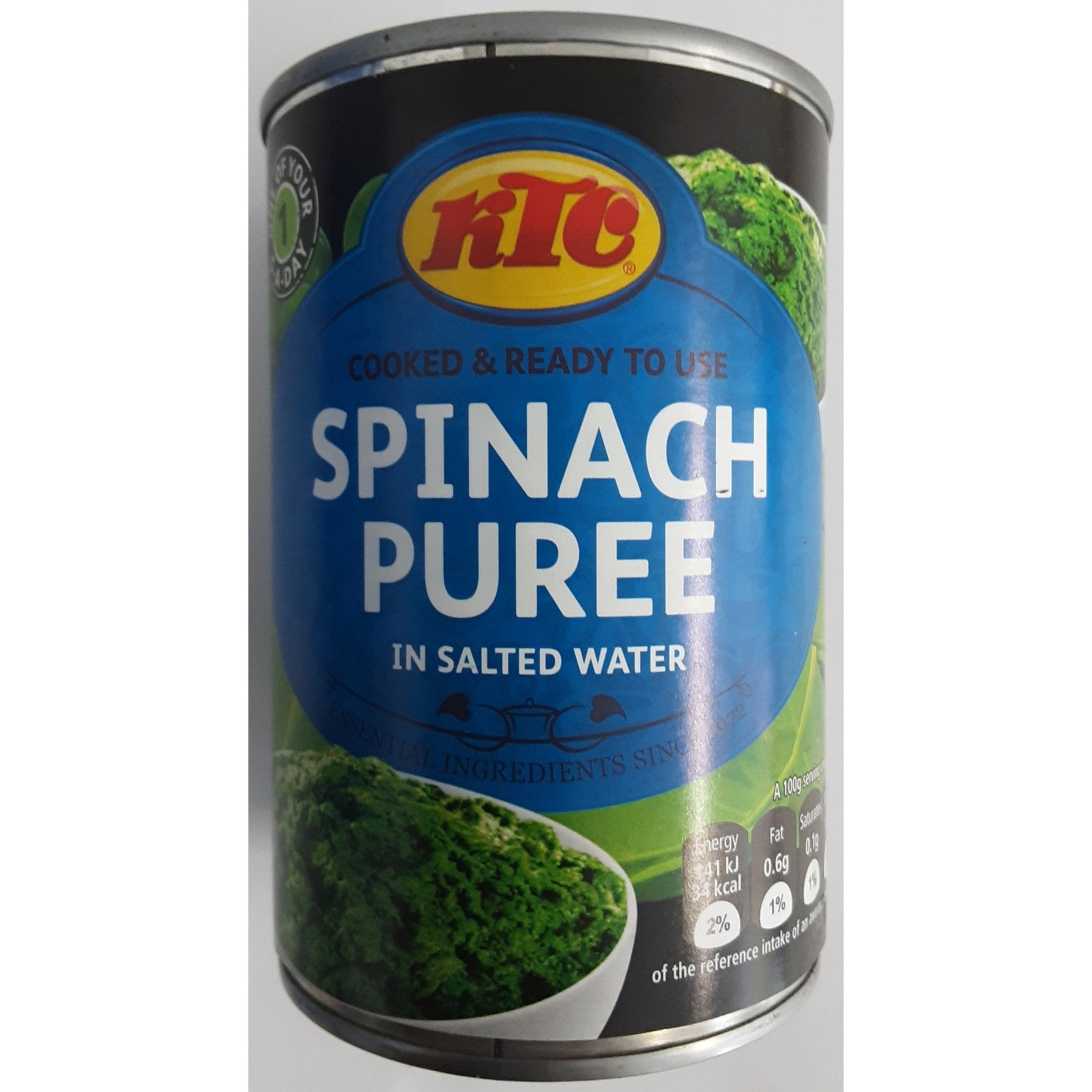 KTC Spinach Puree Tins 395g