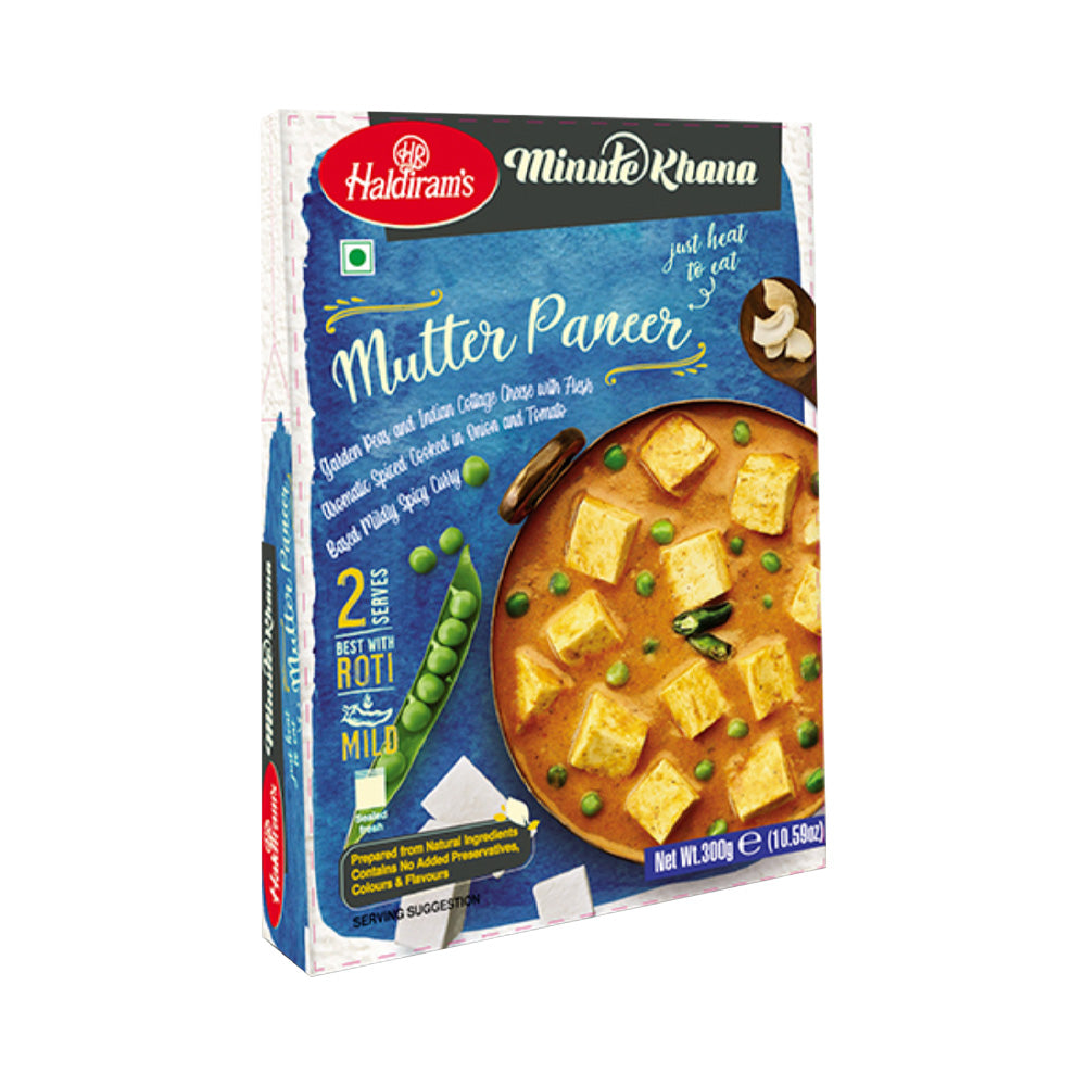 Haldiram's Minute Khana - Mutter Paneer (Tofu)