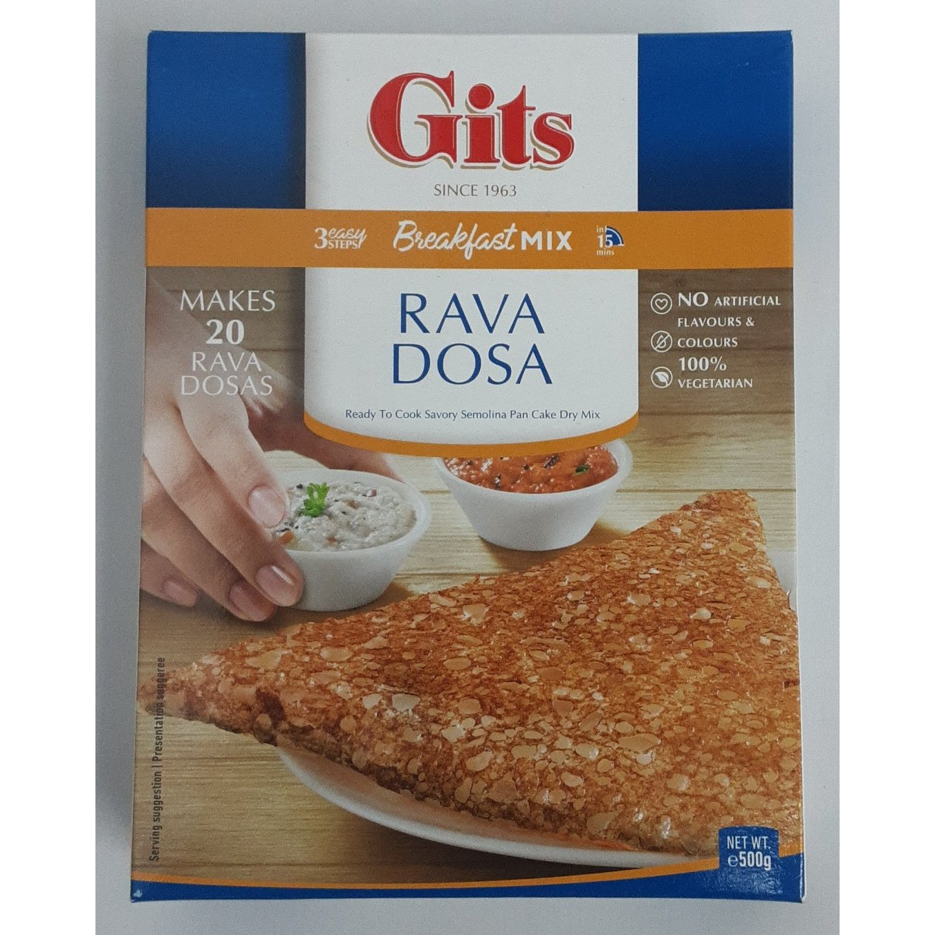 Gits Rava Dosa Mix 500g