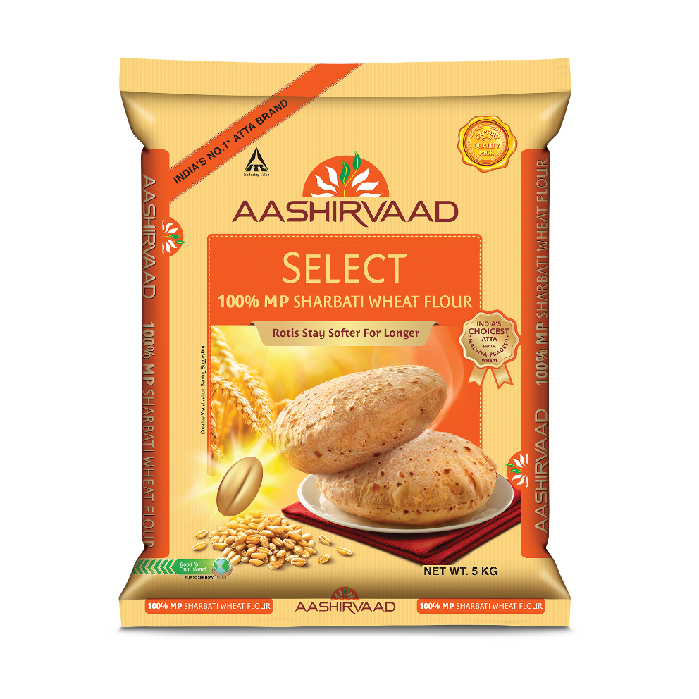 Aashirvaad Select Sharbati Atta 5kg