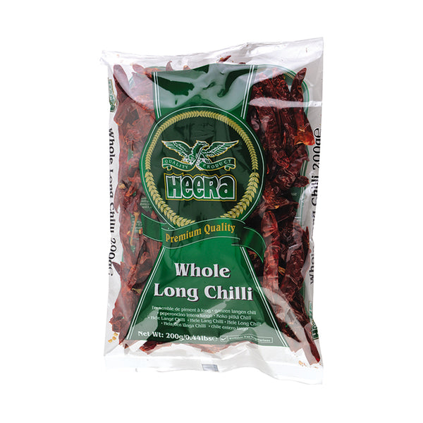 Heera Extra Hot Long Chilli Whole 200g