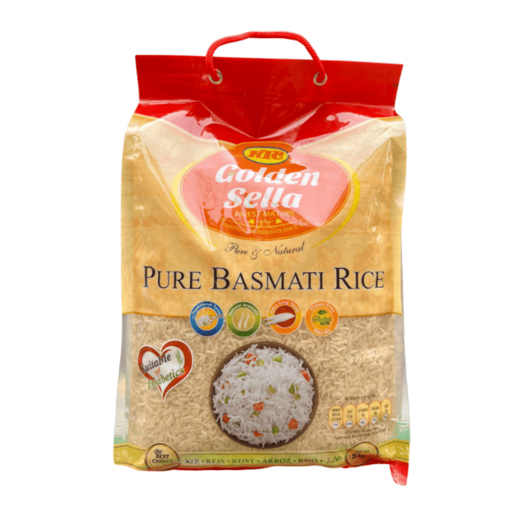 KTC Golden Sella Basmati Rice 5KG