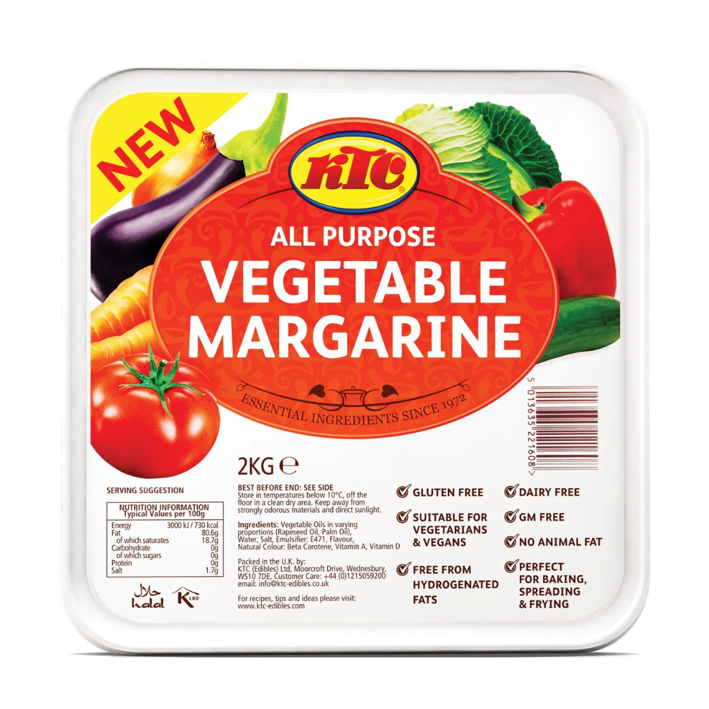 KTC Vegetable Margarine 2kg