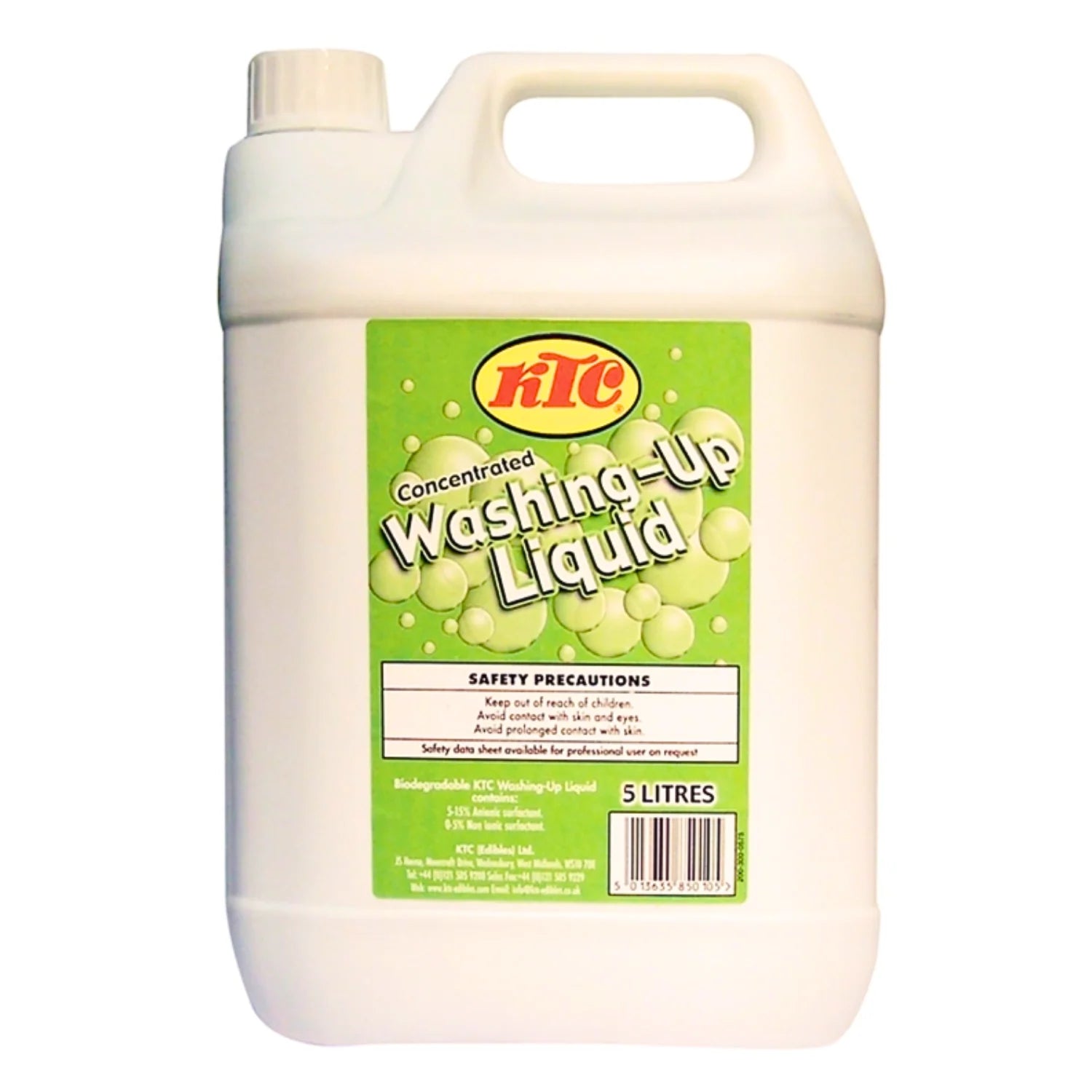 KTC Washing Up Liquid 5 Litre