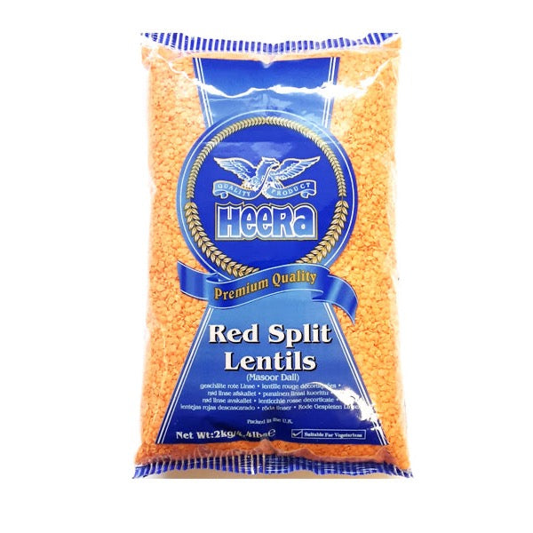 Heera Red Split Lentils 2kg