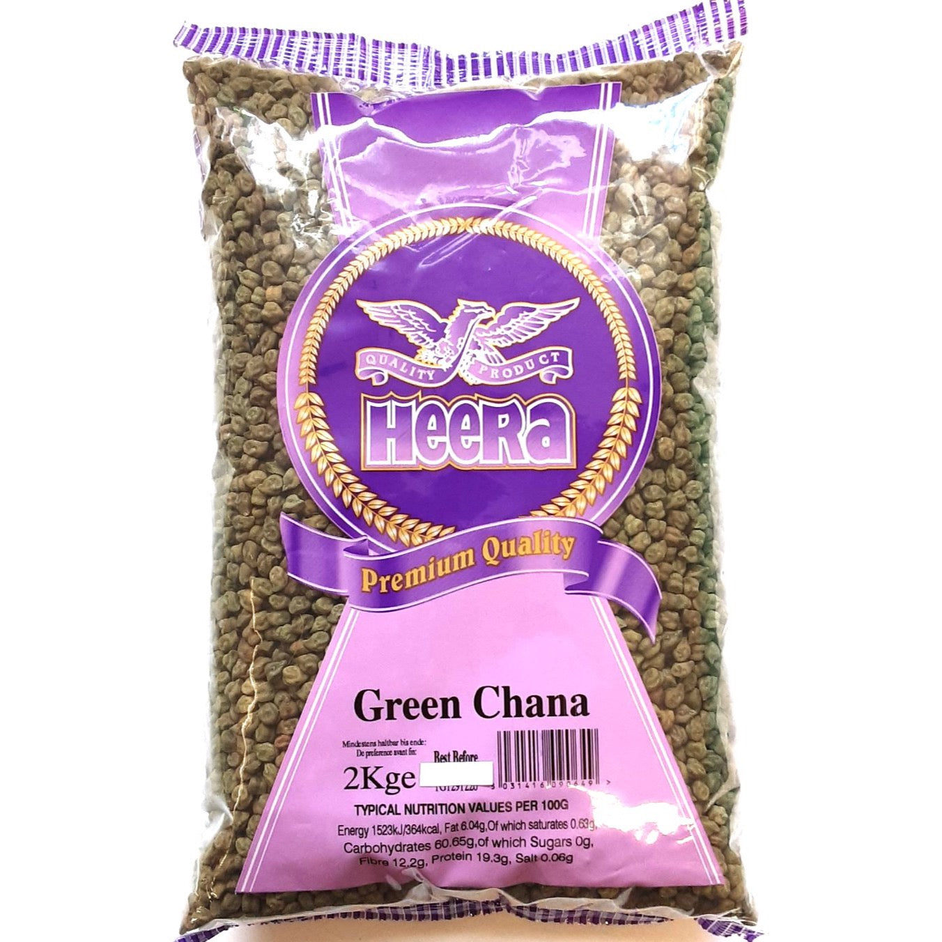 Heera Green Chana 2kg