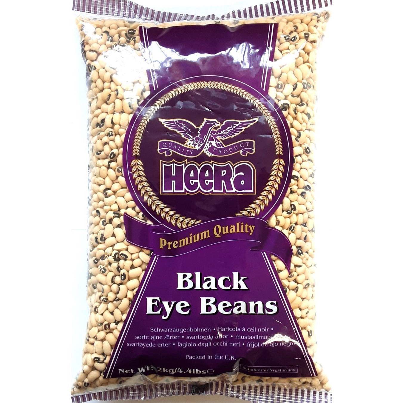 Heera Black Eye Beans 2kg