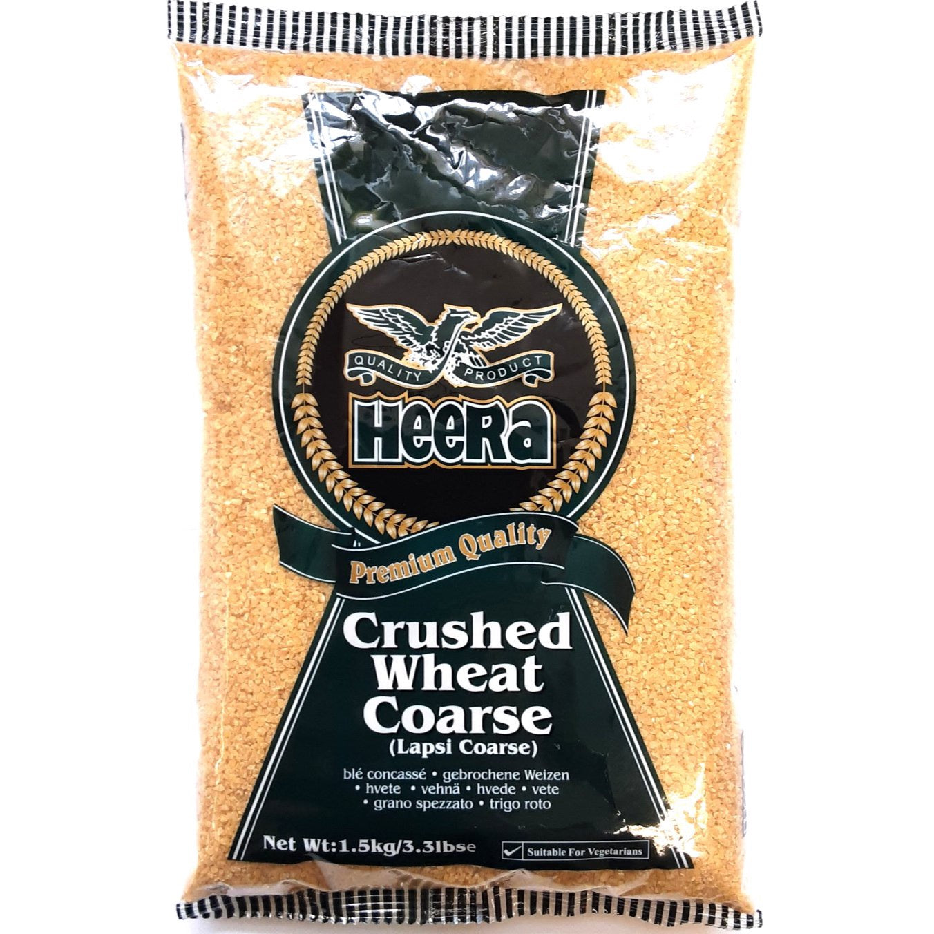 Heera Crushed Wheat Coarse (Lapsi/Dalia) 1.5kg