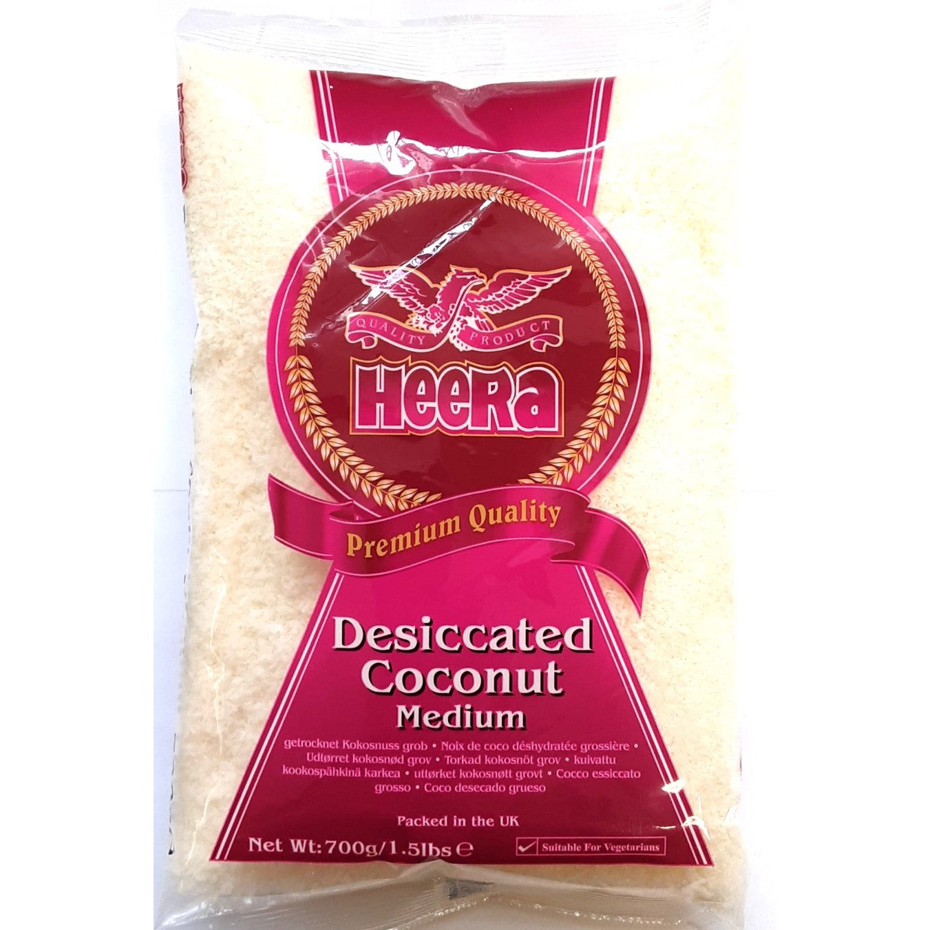 Heera Descicated Coconut Medium 700g