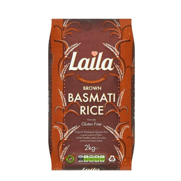 Laila  Brown Basmati Rice 5kg
