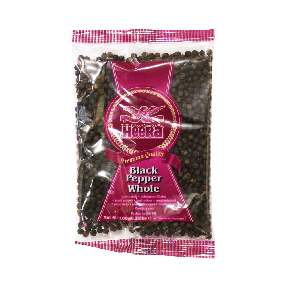 Heera Black Pepper Whole 100g