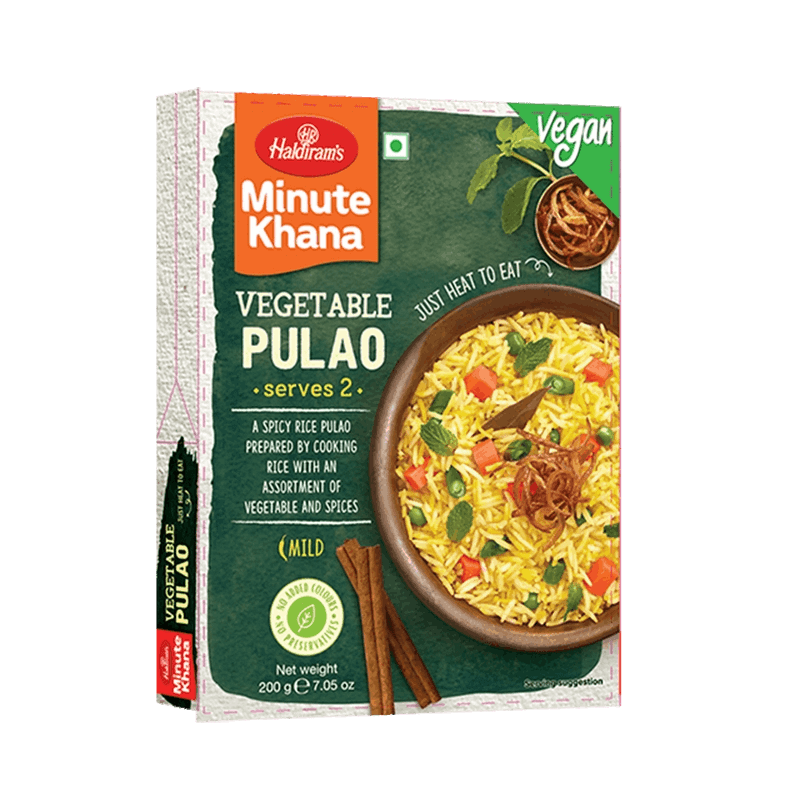 Haldiram's Minute Khana - Vegetable Pulao