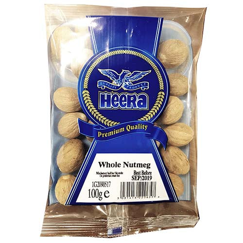 Heera Nutmeg Whole 250g